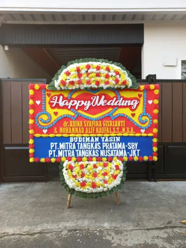 Papan Bunga Pernikahan ijen nirwana