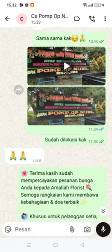 Testimonial Papan Bunga ijen nirwana